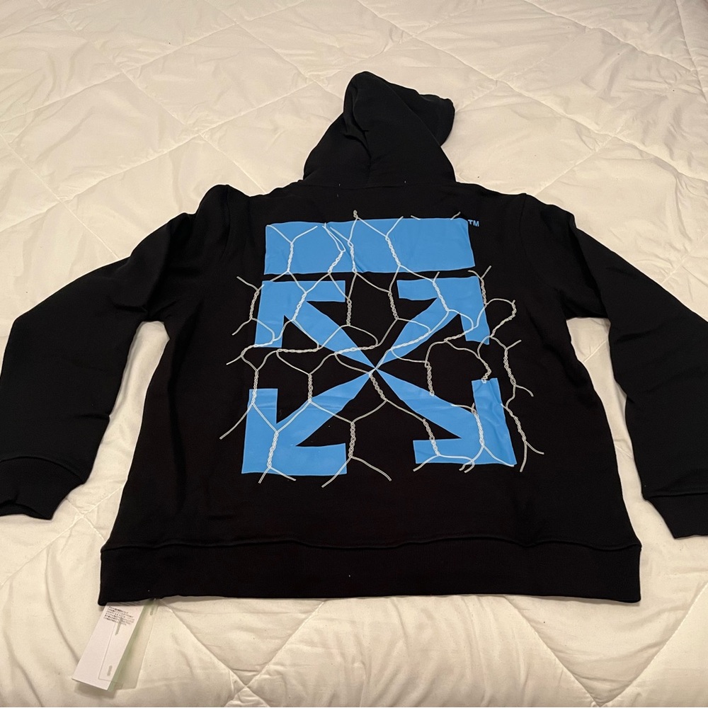 Off white fence arrow hoodie authentic